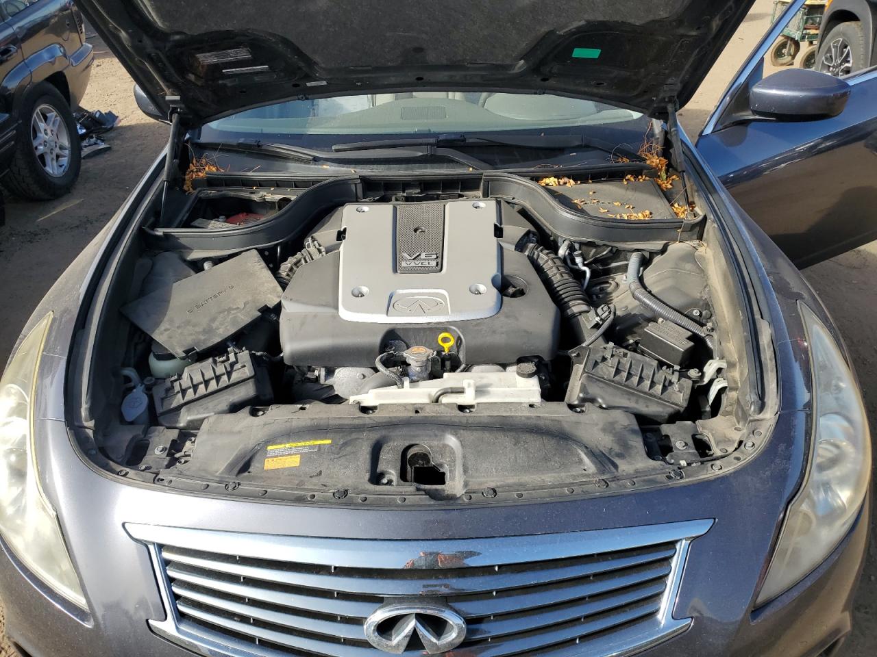 2011 Infiniti G VIN JN1CV6ARXBM412486 Copart auction photo, rear end damage thumbnail 11