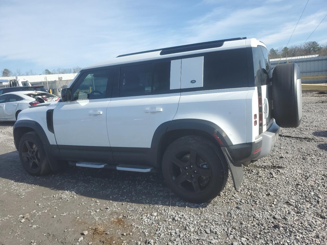 2021 Land Rover Defender VIN SALEP7RU4M2060706 Copart auction photo, front end damage thumbnail 2