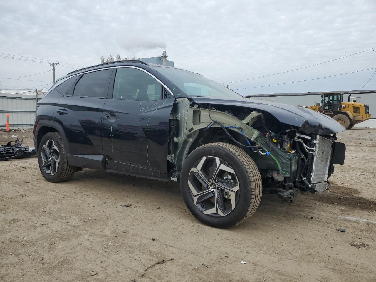 2024 Hyundai Tucson VIN KM8JCCD11RU159434 Copart auction photo, front end damage thumbnail 4