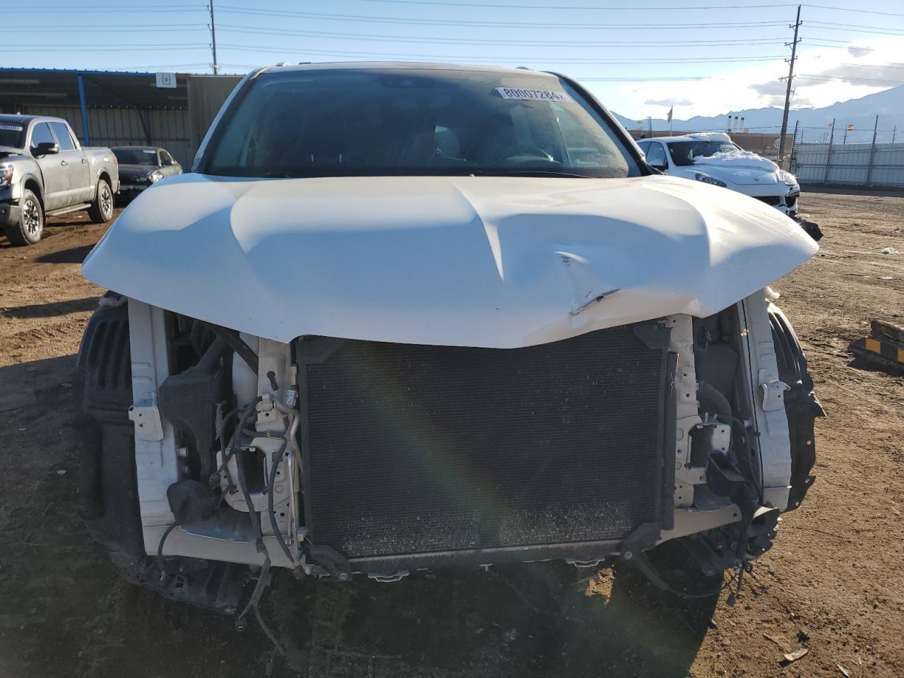 2017 Acura MDX VIN 5FRYD4H93HB022684 Copart auction photo, front end / side damage thumbnail 5