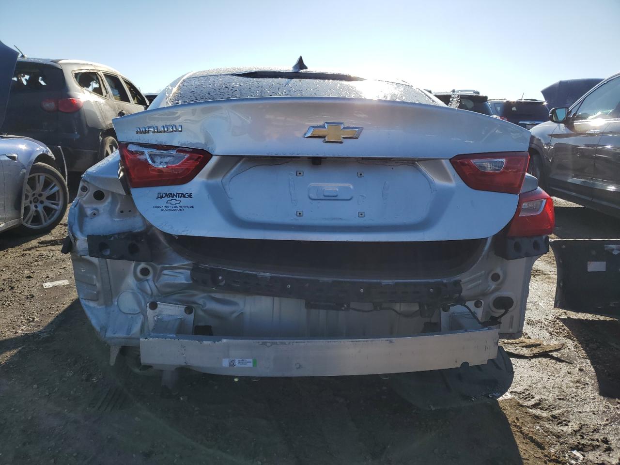 2020 Chevrolet Malibu VIN 1G1ZB5ST5LF047623 Copart auction photo, rear end / minor dent/scratches damage thumbnail 6