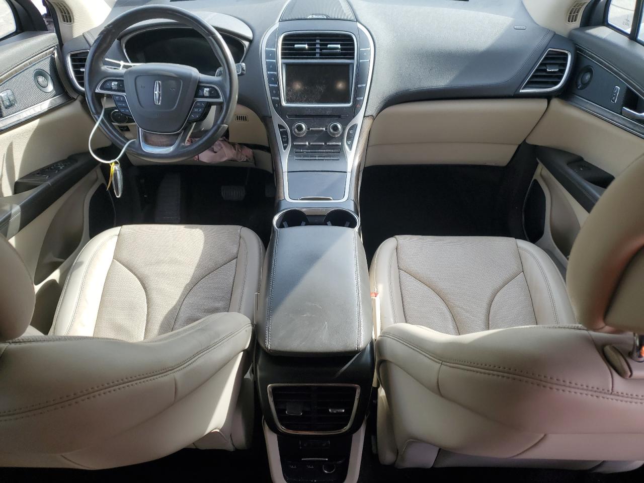2019 Lincoln Nautilus VIN 2LMPJ8L91KBL62781 Copart auction photo, front end / side damage thumbnail 8
