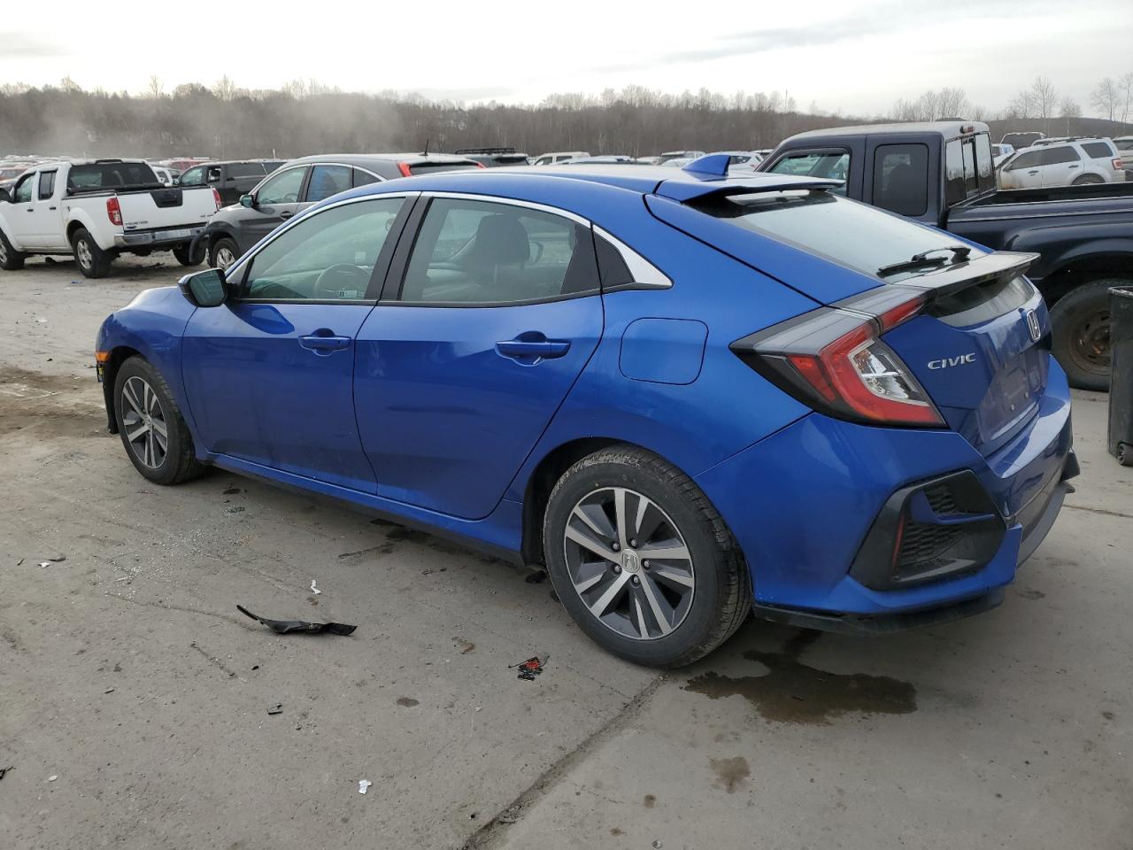 2020 Honda Civic VIN SHHFK7H36LU406252 Copart auction photo, front end / undercarriage damage thumbnail 2