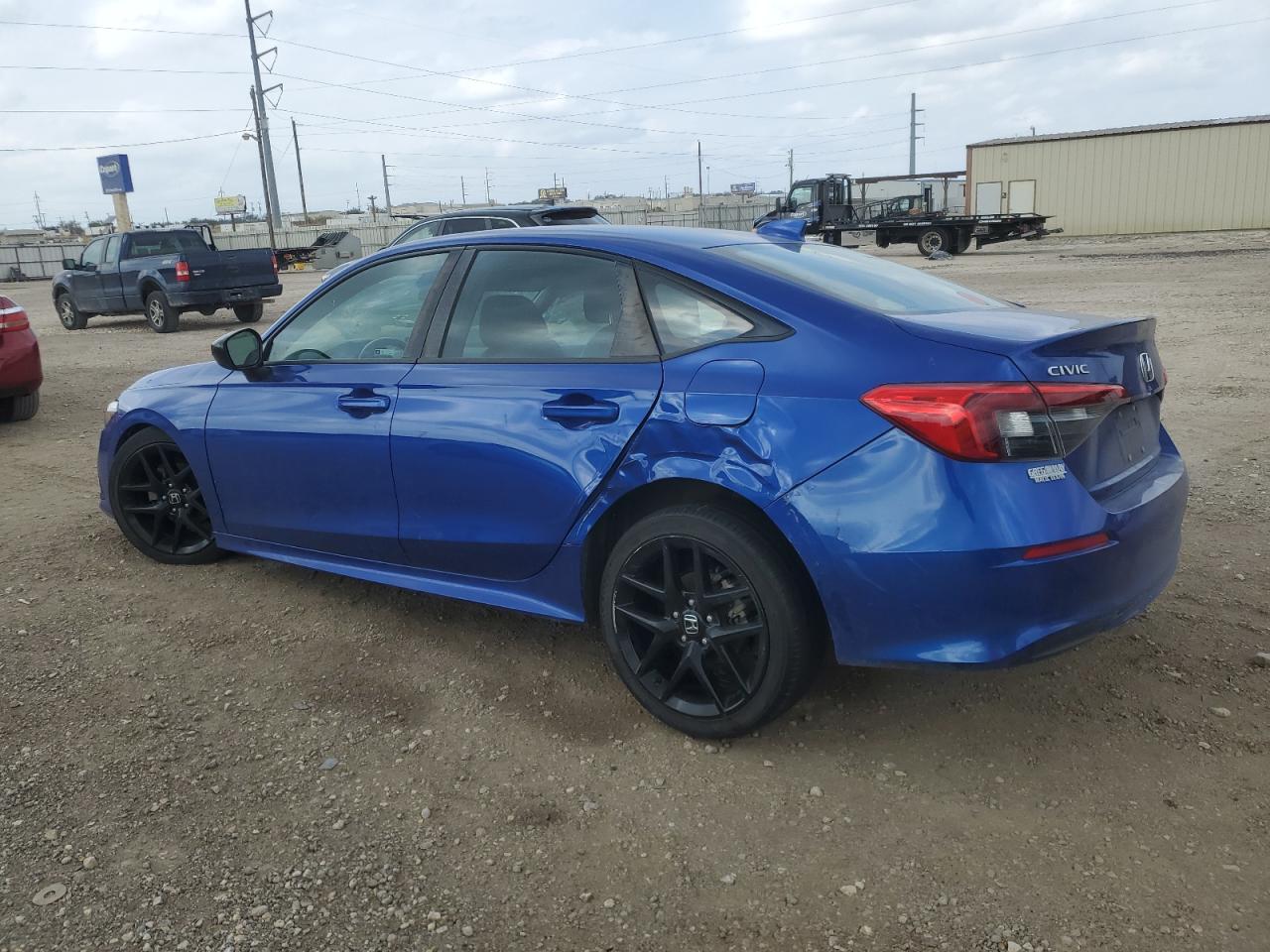 2022 Honda Civic VIN 2HGFE2F56NH576156 Copart auction photo, front end damage thumbnail 2