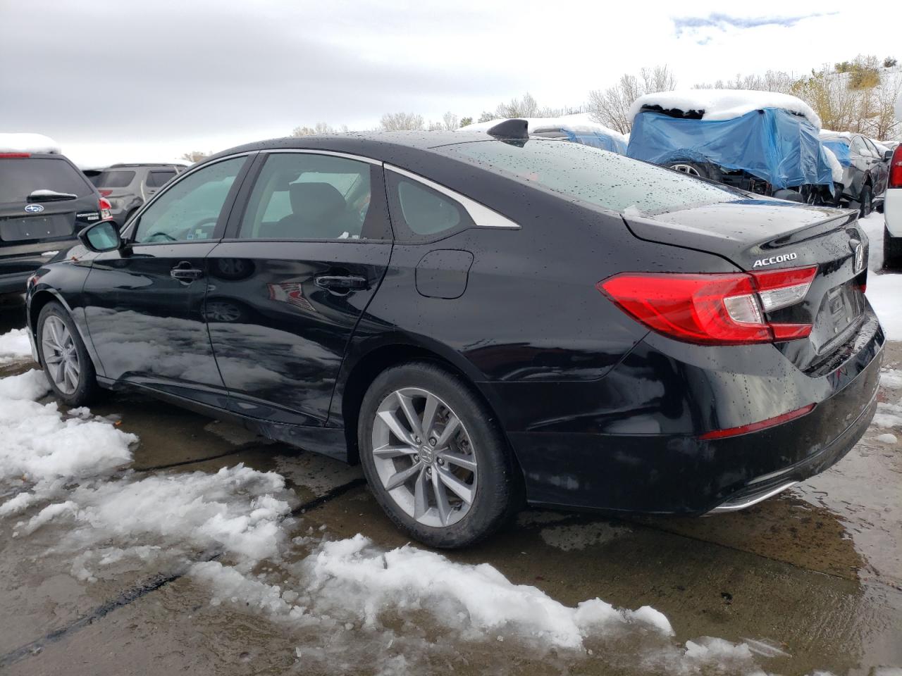 2021 Honda Accord VIN 1HGCV1F10MA058986 Copart auction photo, side / rear end damage thumbnail 2