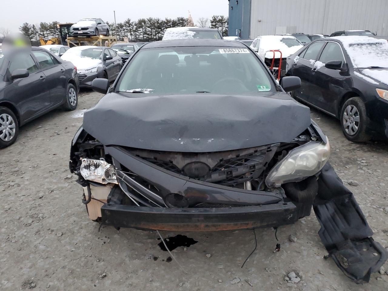 2012 Toyota Corolla VIN 2T1BU4EE8CC873269 Copart auction photo, front end damage thumbnail 5