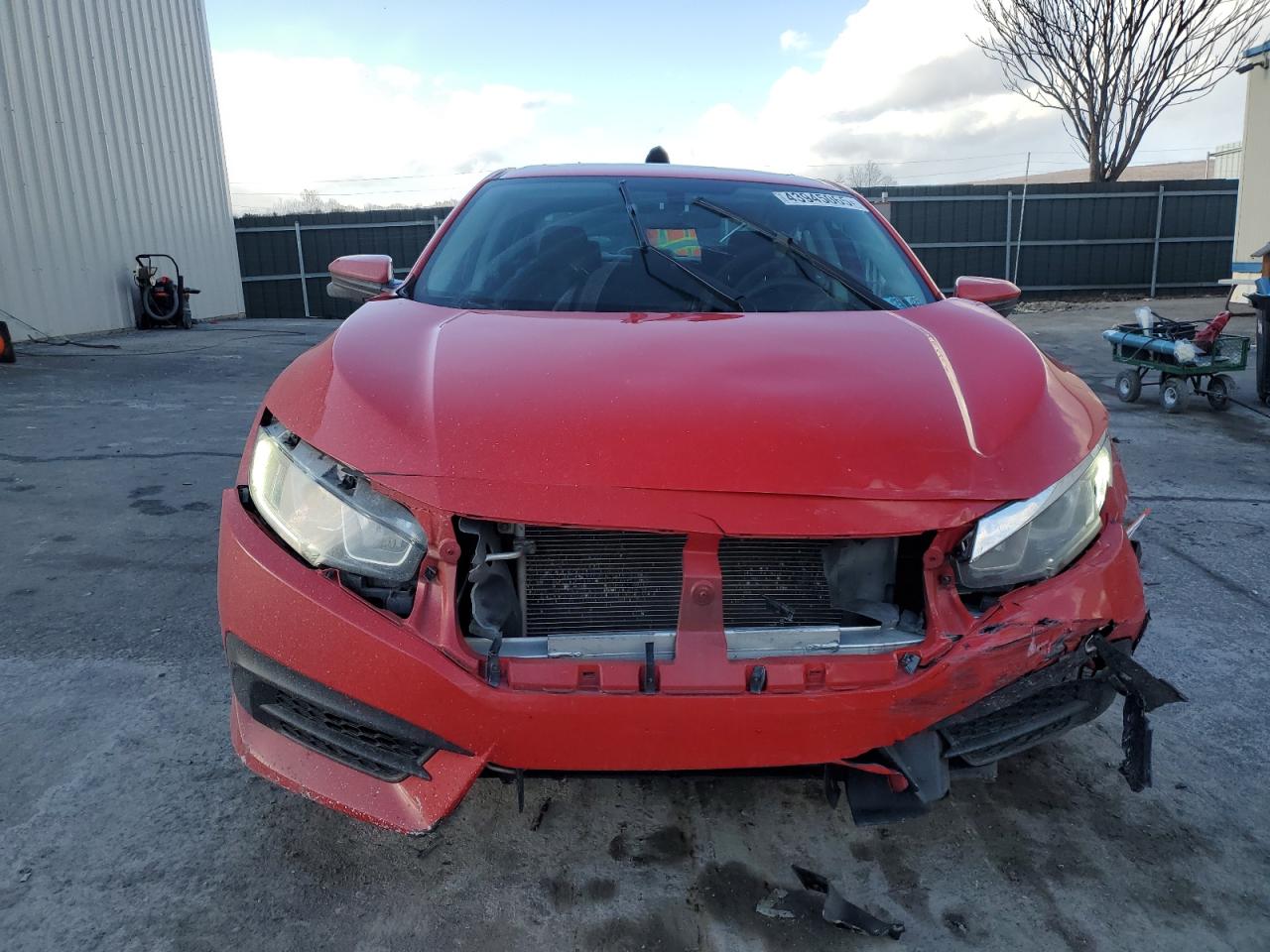 2016 Honda Civic VIN 2HGFC2F73GH551015 Copart auction photo, front end damage thumbnail 5
