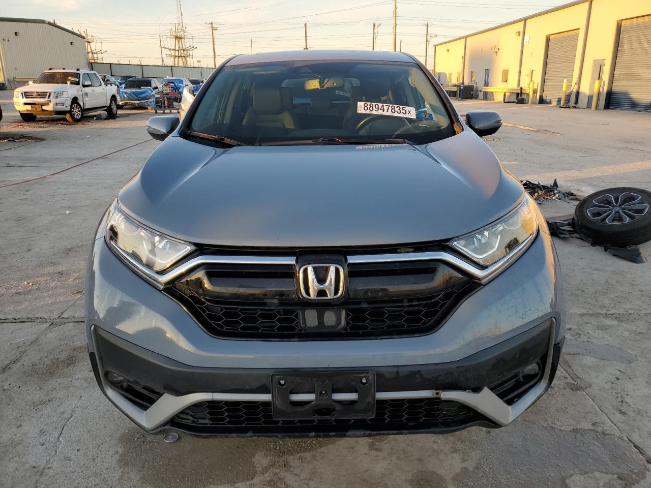 2022 Honda CR-V VIN 7FARW1H80NE006397 Copart auction photo, front end / side damage thumbnail 5