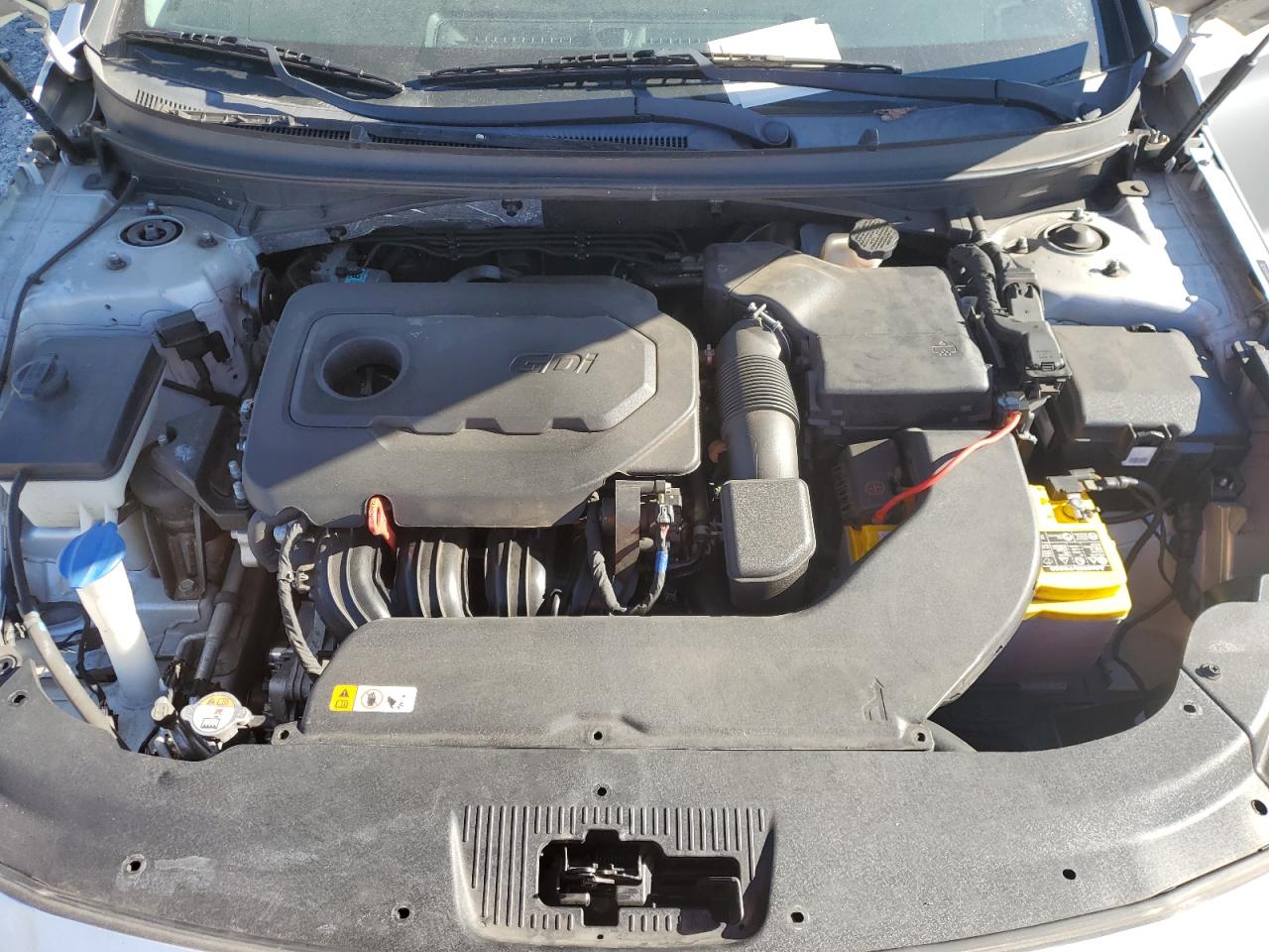 2017 Hyundai Sonata VIN 5NPE24AF0HH549738 Copart auction photo, front end / frame damage damage thumbnail 11