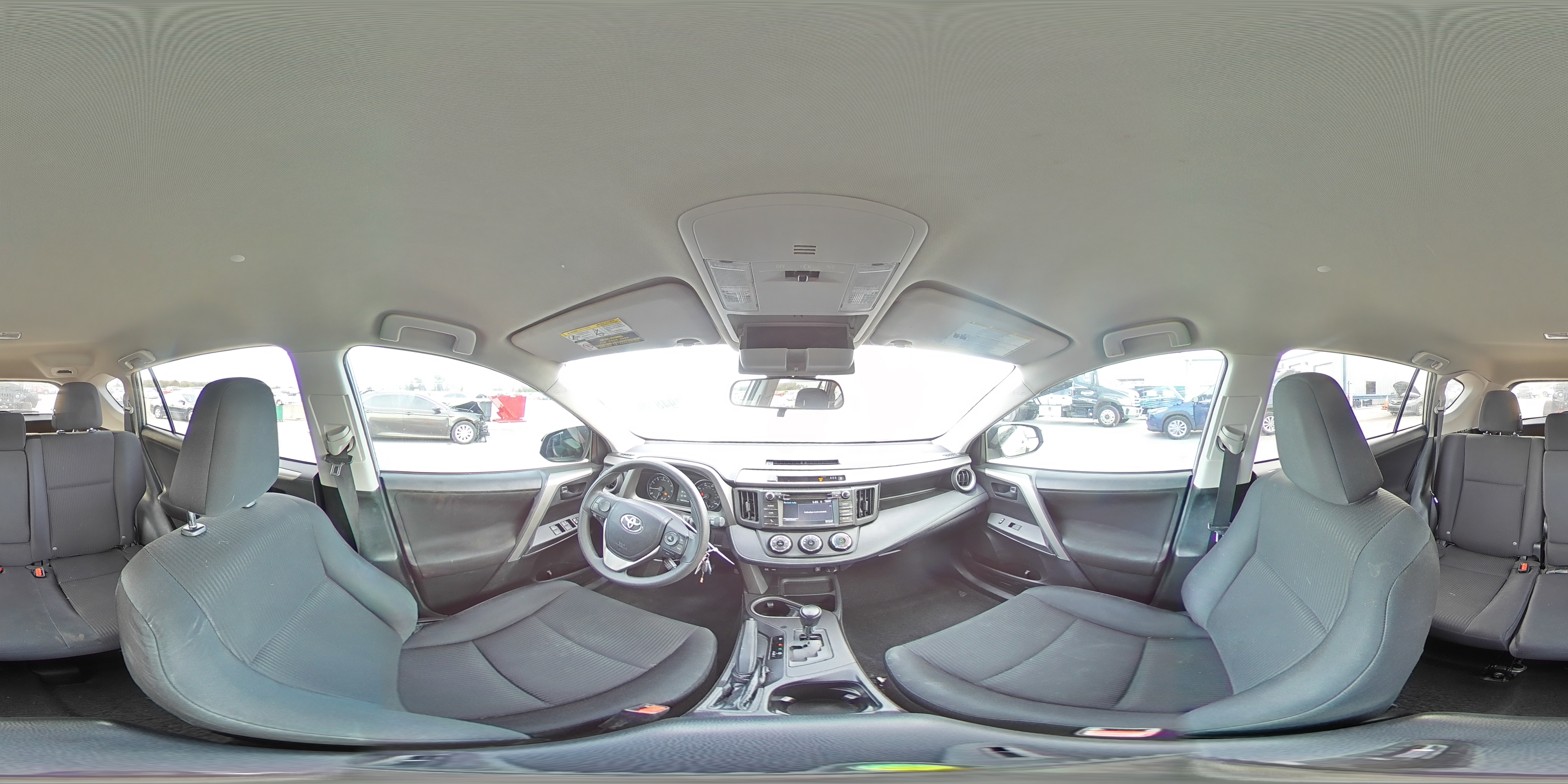 2017 Toyota RAV 4 VIN 2T3ZFREV5HW391779 Copart auction photo, rear end / undercarriage damage thumbnail 15