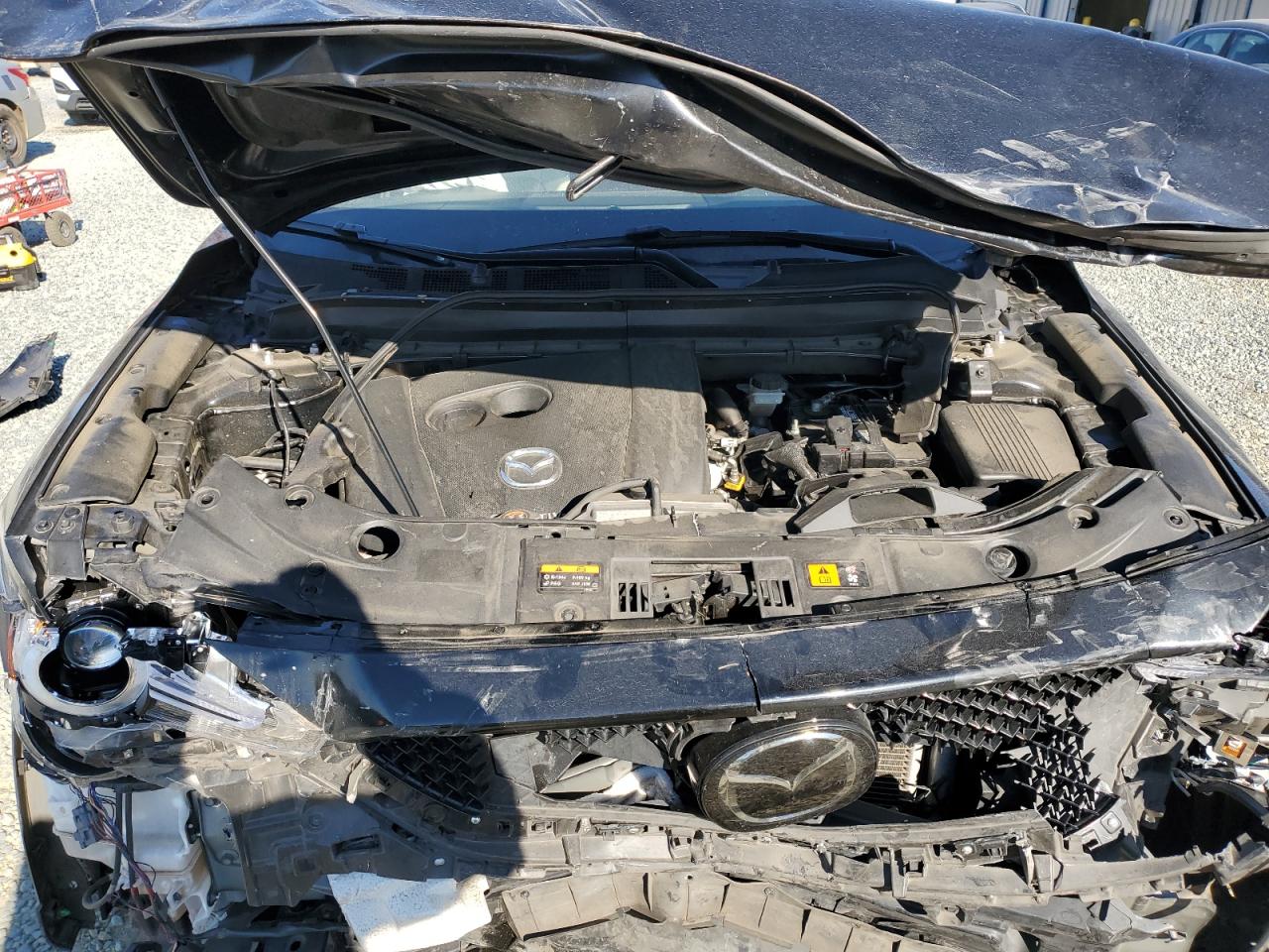 2021 Mazda CX-5 VIN JM3KFADM7M1319994 Copart auction photo, front end damage thumbnail 13