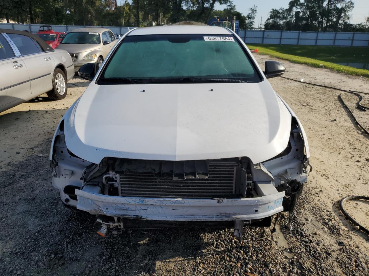 2014 Chevrolet Cruze VIN 1G1PA5SH2E7235891 Copart auction photo, front end / minor dent/scratches damage thumbnail 5