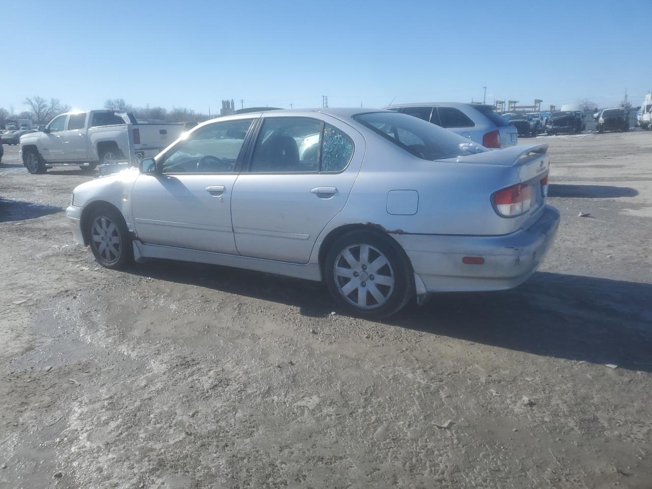 2002 Infiniti G VIN JNKCP11A62T503344 Copart auction photo, side / mechanical damage thumbnail 2