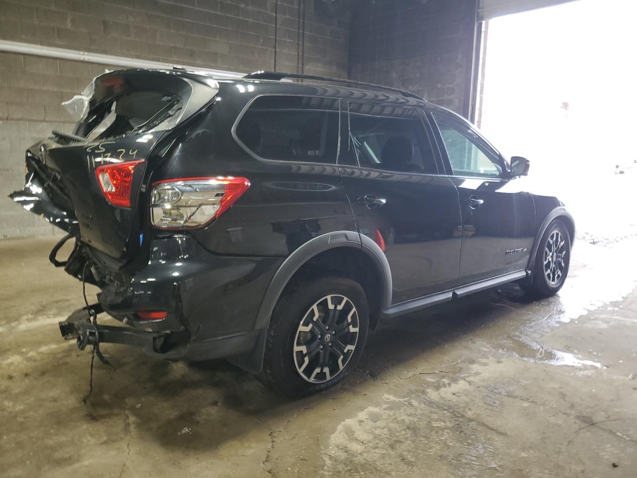 2020 Nissan Pathfinder VIN 5N1DR2CM7LC644398 Copart auction photo, rear end / front end damage thumbnail 3