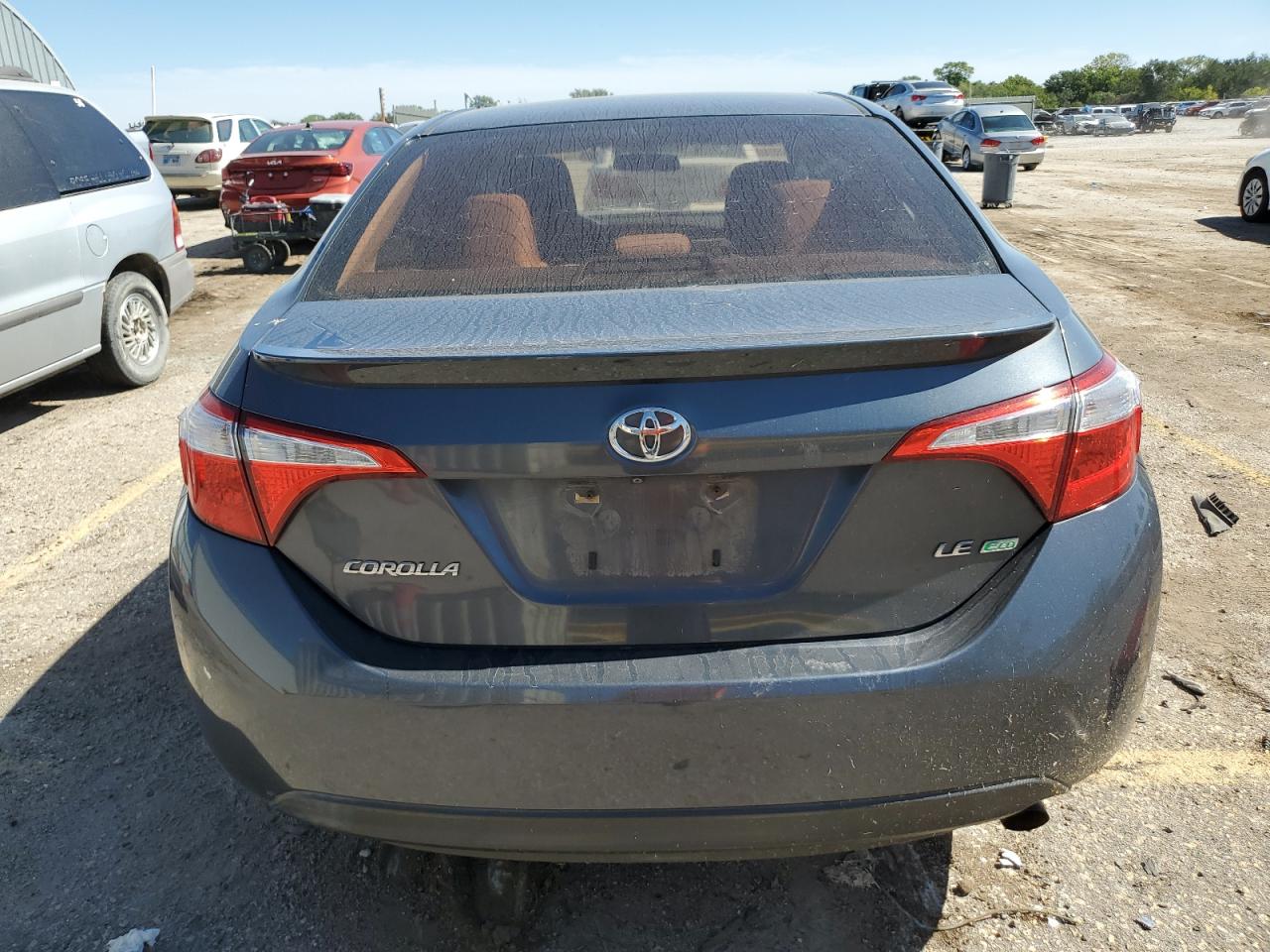 2014 Toyota Corolla VIN 5YFBPRHE2EP012365 Copart auction photo, front end damage thumbnail 6