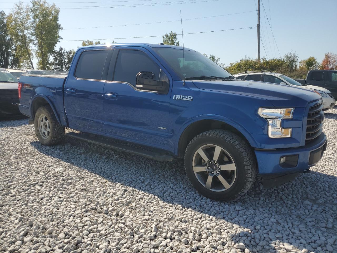 2017 Ford F-150 VIN 1FTEW1EG1HFA59129 Copart auction photo, side damage thumbnail 4