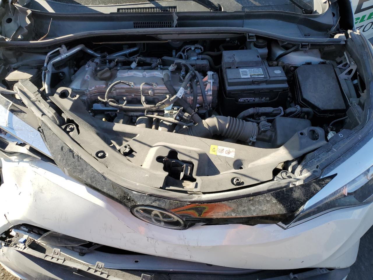 2020 Toyota C-HR VIN JTNKHMBX6L1084354 Copart auction photo, front end / rear end damage thumbnail 13