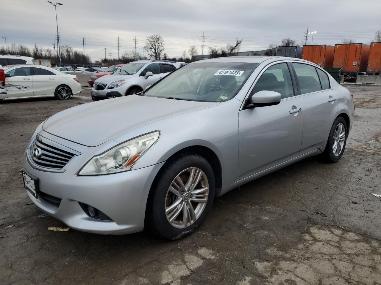 2011 Infiniti G VIN JN1DV6AR3BM451263