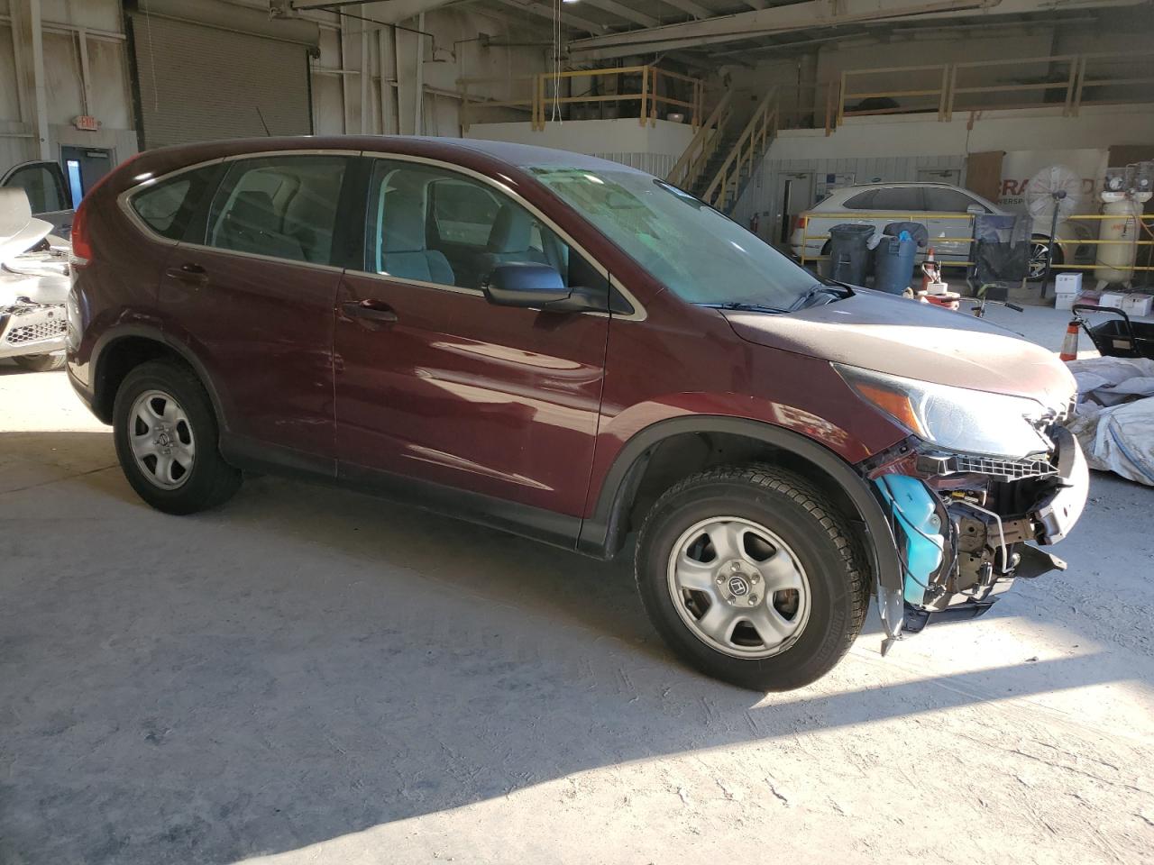 2014 Honda CR-V VIN 5J6RM4H34EL058968 Copart auction photo, front end / mechanical damage thumbnail 4