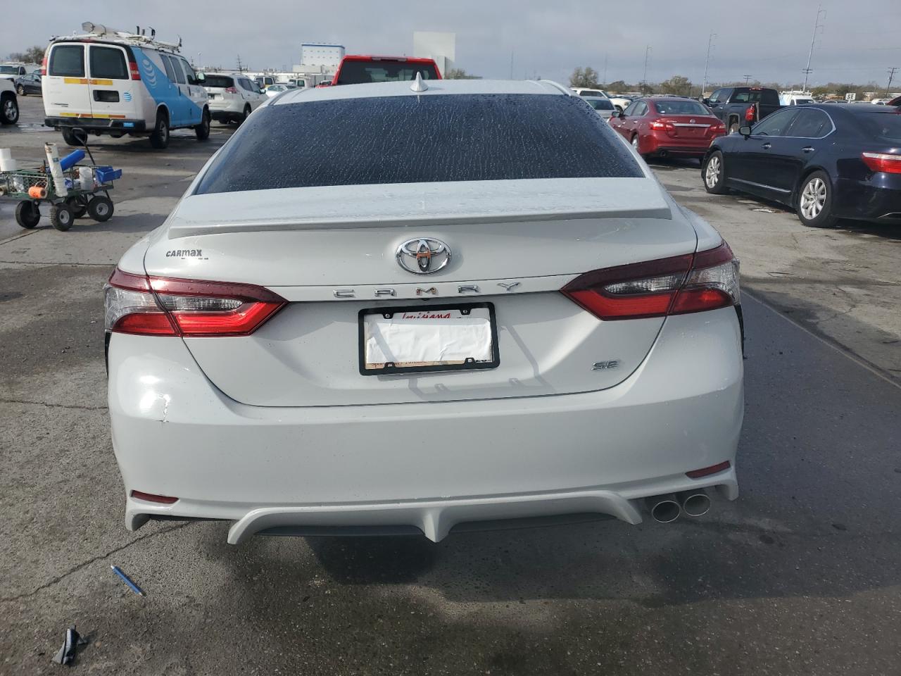 2023 Toyota Camry VIN 4T1G11AK1PU161716 Copart auction photo, front end / side damage thumbnail 6