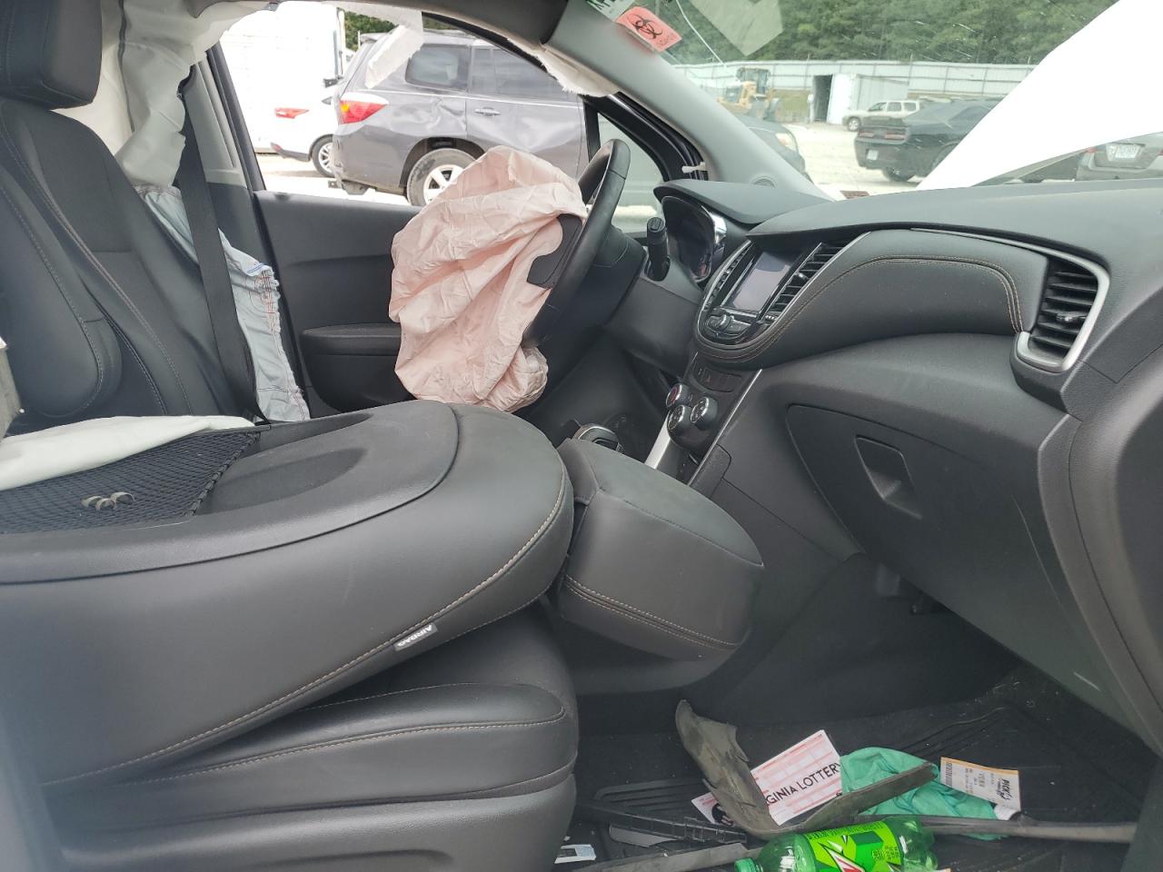 2020 Chevrolet Trax VIN KL7CJLSB5LB062798 Copart auction photo, all over damage thumbnail 7