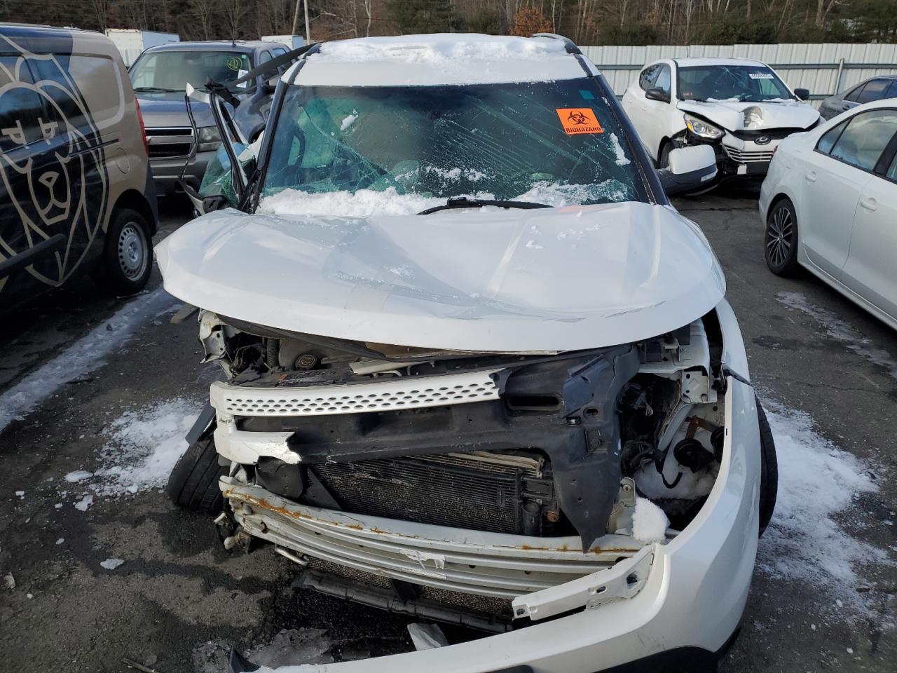 2015 Ford Explorer VIN 1FM5K8F85FGA00261 Copart auction photo, all over damage thumbnail 5