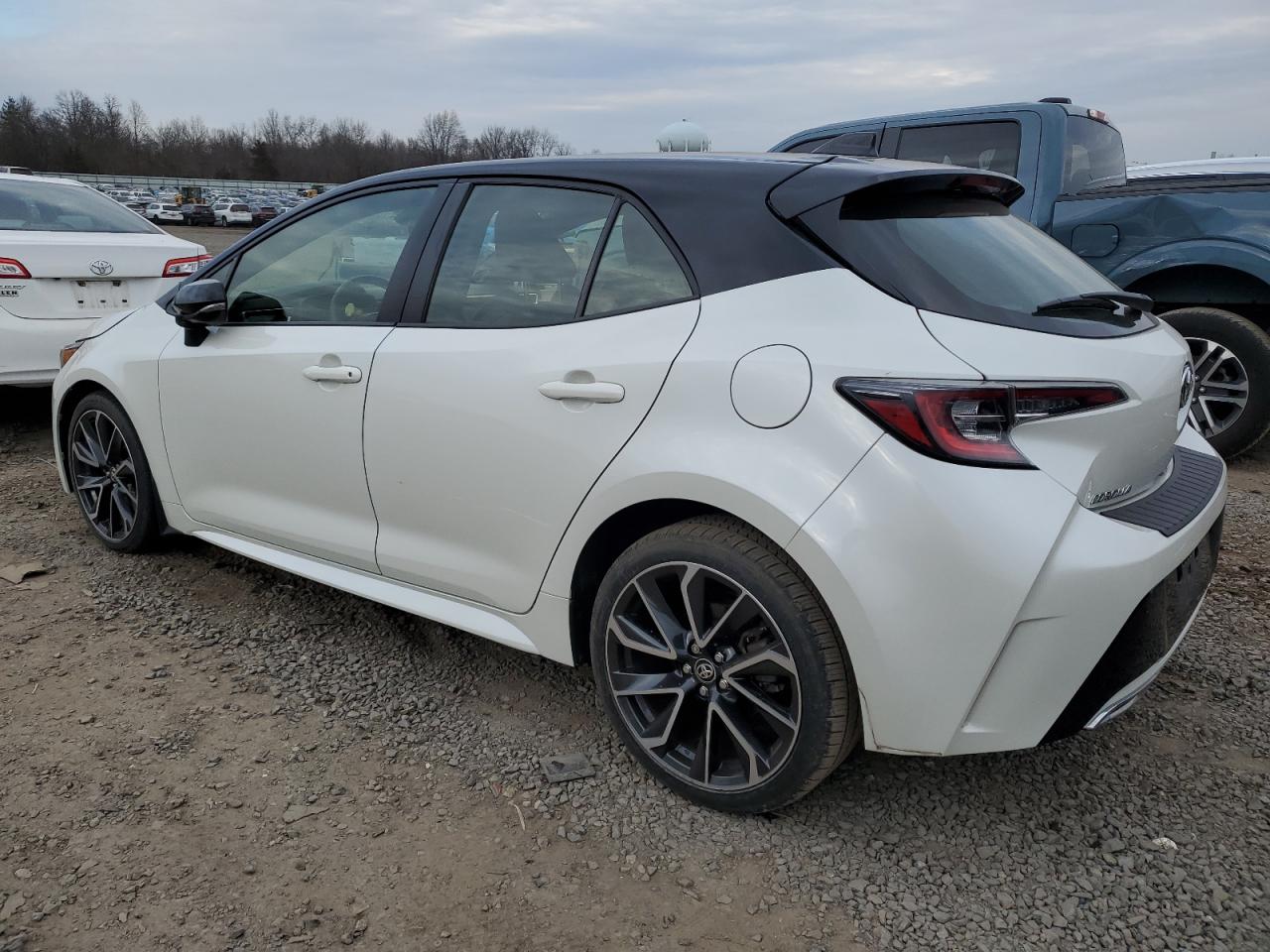 2020 Toyota Corolla VIN JTNC4RBE4L3100809 Copart auction photo, front end / side damage thumbnail 2