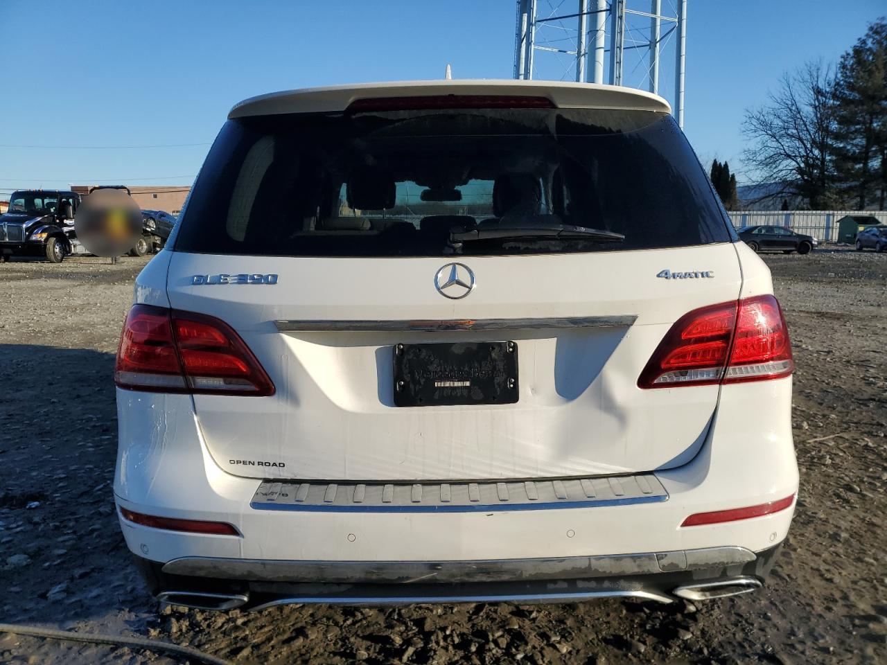 2017 Mercedes-Benz GLE VIN 4JGDA5HB4HA921155 Copart auction photo, front end damage thumbnail 6