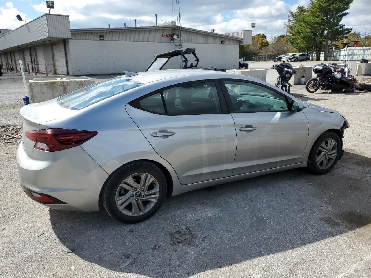 2020 Hyundai Elantra VIN 5NPD84LFXLH593357 Copart auction photo, front end damage thumbnail 3