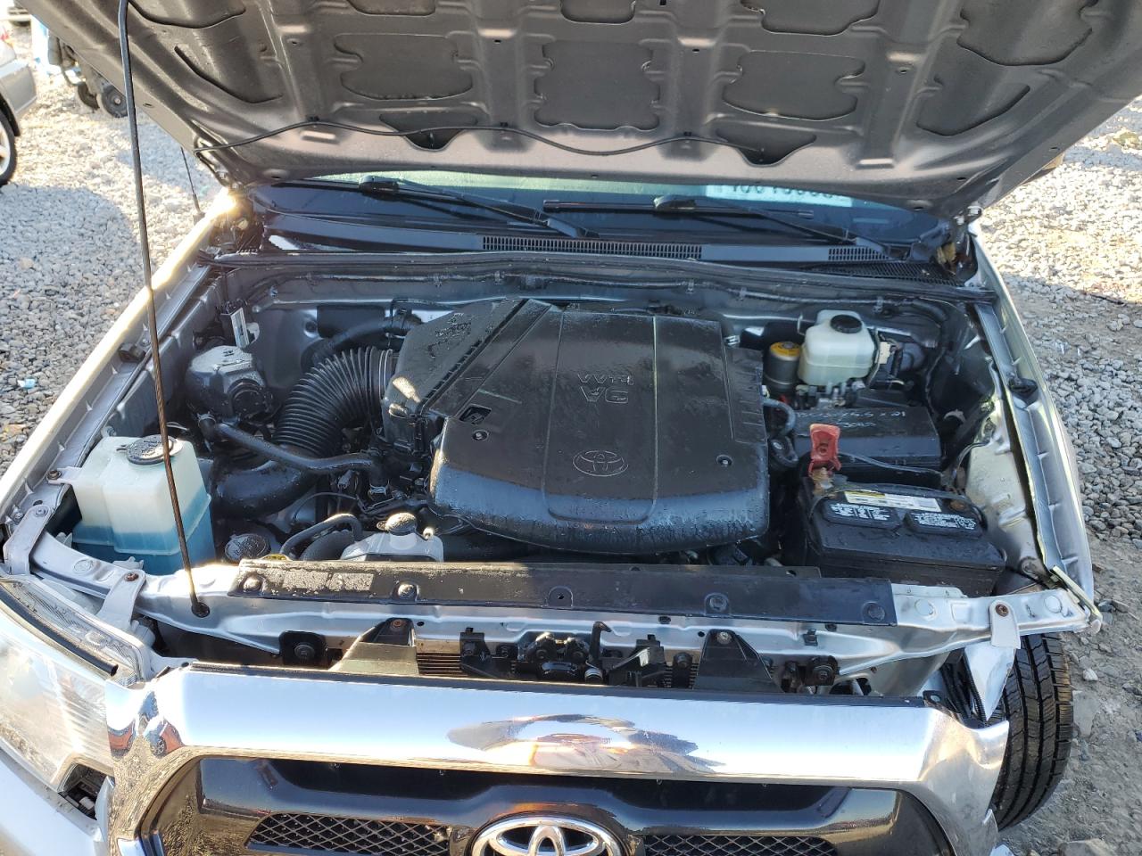 2015 Toyota Tacoma VIN 5TFLU4EN0FX124959 Copart auction photo, front end / side damage thumbnail 11