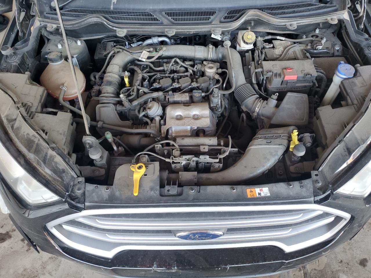 2021 Ford EcoSport VIN MAJ3S2GE4MC423761 Copart auction photo, rear end / front end damage thumbnail 12