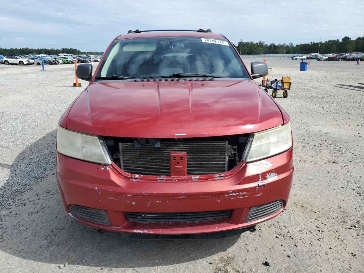 2009 Dodge Journey VIN 3D4GG57V89T573465 Copart auction photo, front end damage thumbnail 5