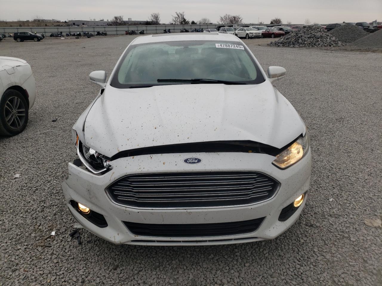 2014 Ford Fusion VIN 3FA6P0RU8ER279237 Copart auction photo, front end damage thumbnail 5