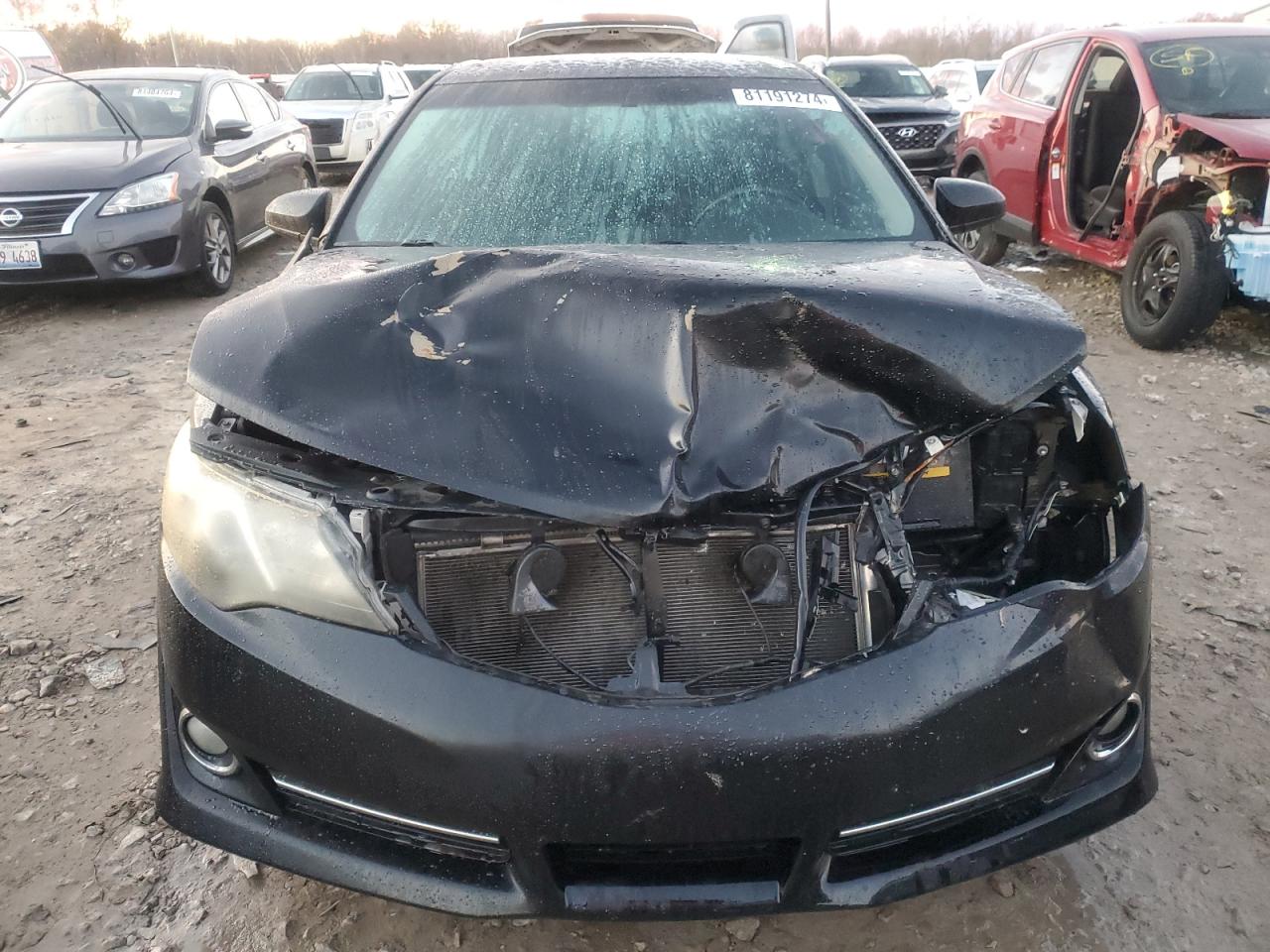 2012 Toyota Camry VIN 4T1BF1FK2CU046153 Copart auction photo, front end damage thumbnail 5