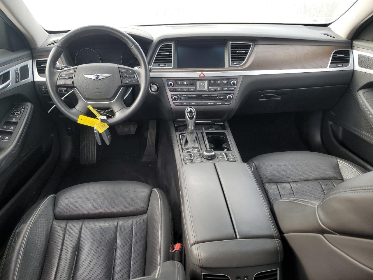 2017 Genesis G80 VIN KMHGN4JE6HU177363 Copart auction photo, all over damage thumbnail 8