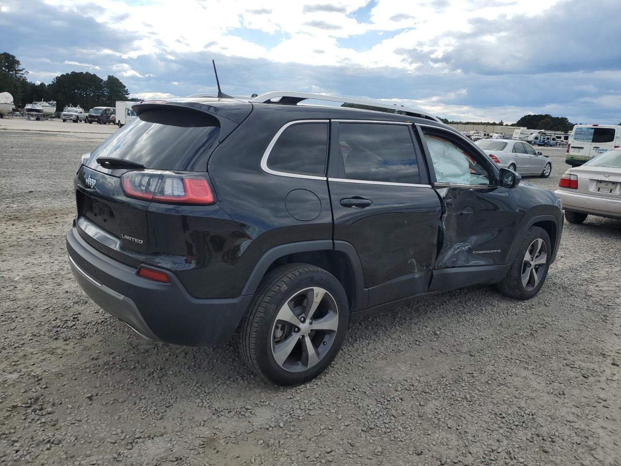 2019 Jeep Grand Cherokee VIN 1C4PJLDX3KD420626 Copart auction photo, side damage thumbnail 3