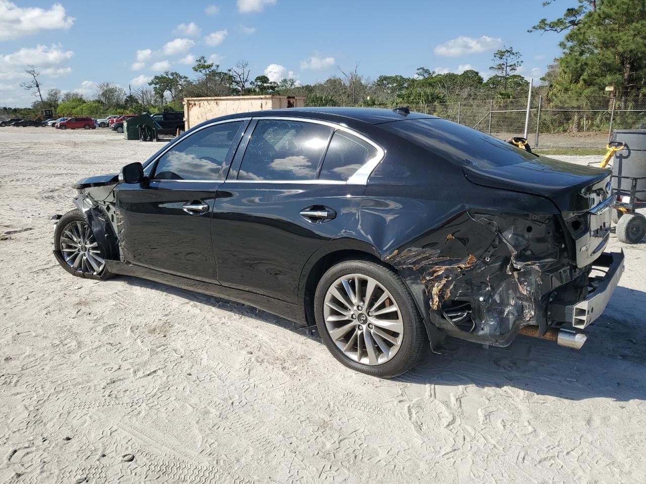 2019 Infiniti Q50 VIN JN1EV7AR4KM593485 Copart auction photo, all over / minor dent/scratches damage thumbnail 2