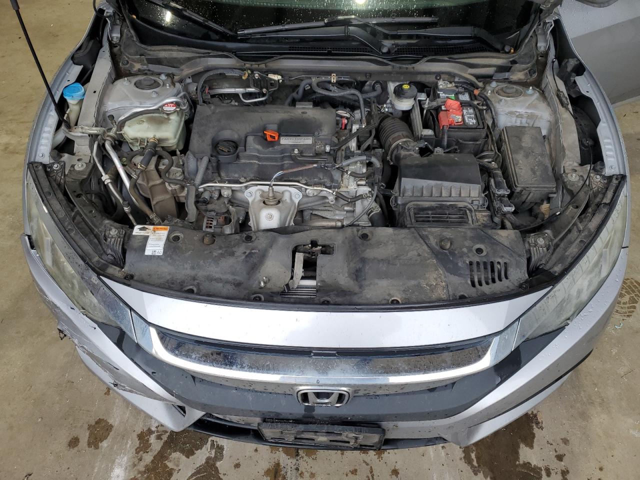2018 Honda Civic VIN 2HGFC2F73JH503747 Copart auction photo, front end / rear end damage thumbnail 11