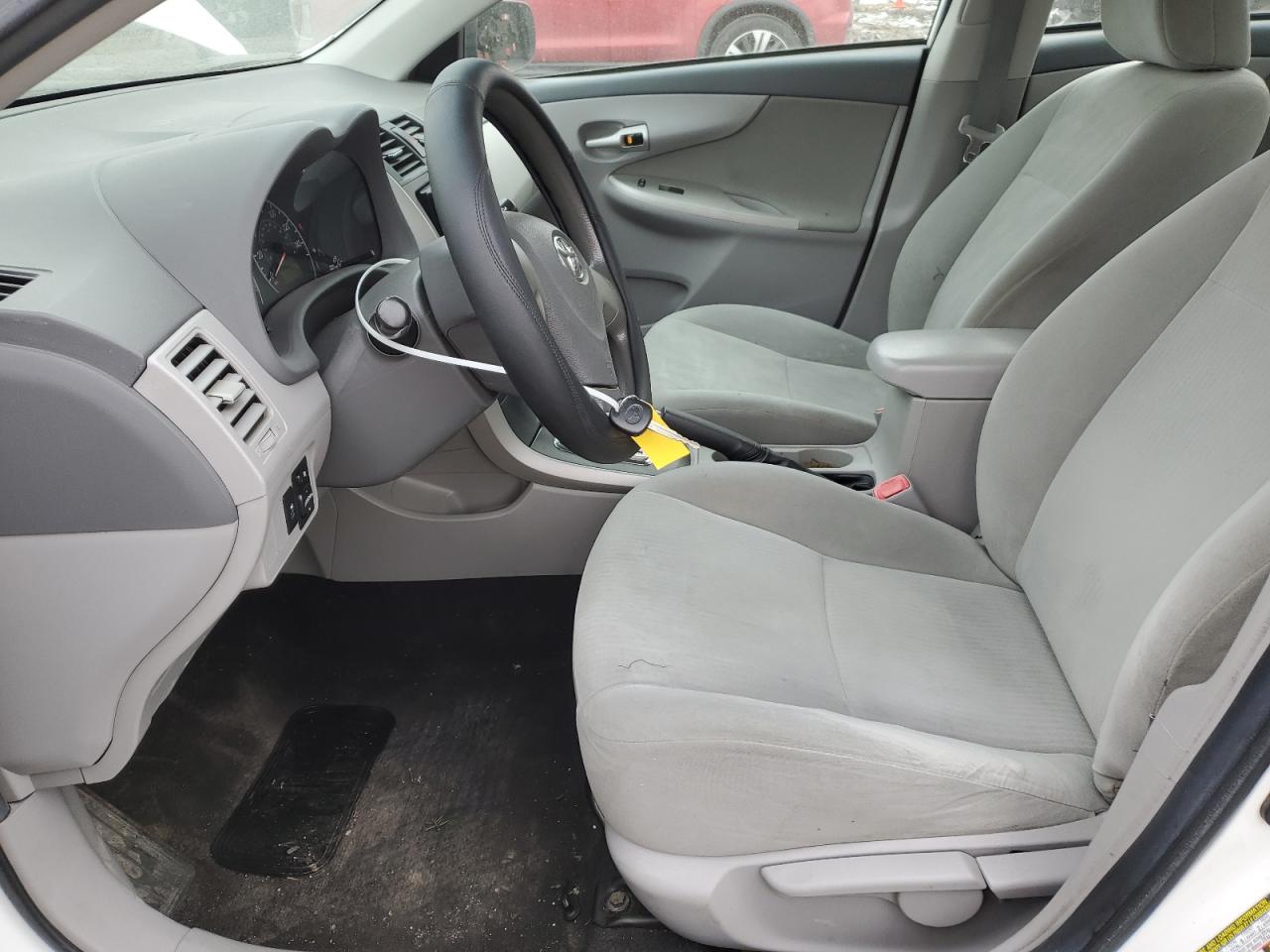 2010 Toyota Corolla VIN 2T1BU4EE6AC344593 Copart auction photo, front end / side damage thumbnail 7