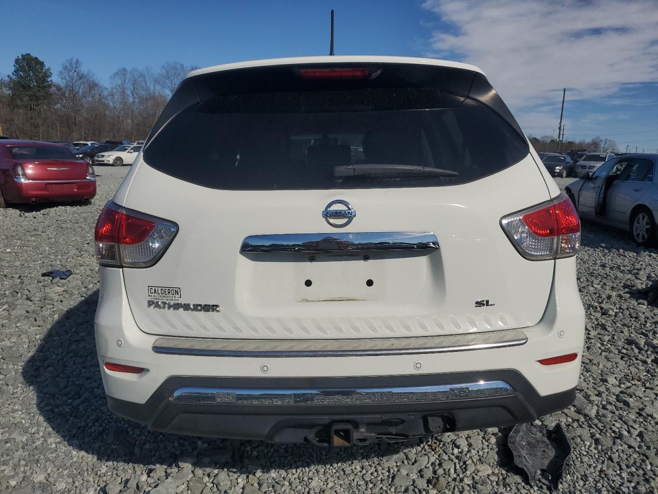 2015 Nissan Pathfinder VIN 5N1AR2MNXFC681816 Copart auction photo, front end damage thumbnail 6