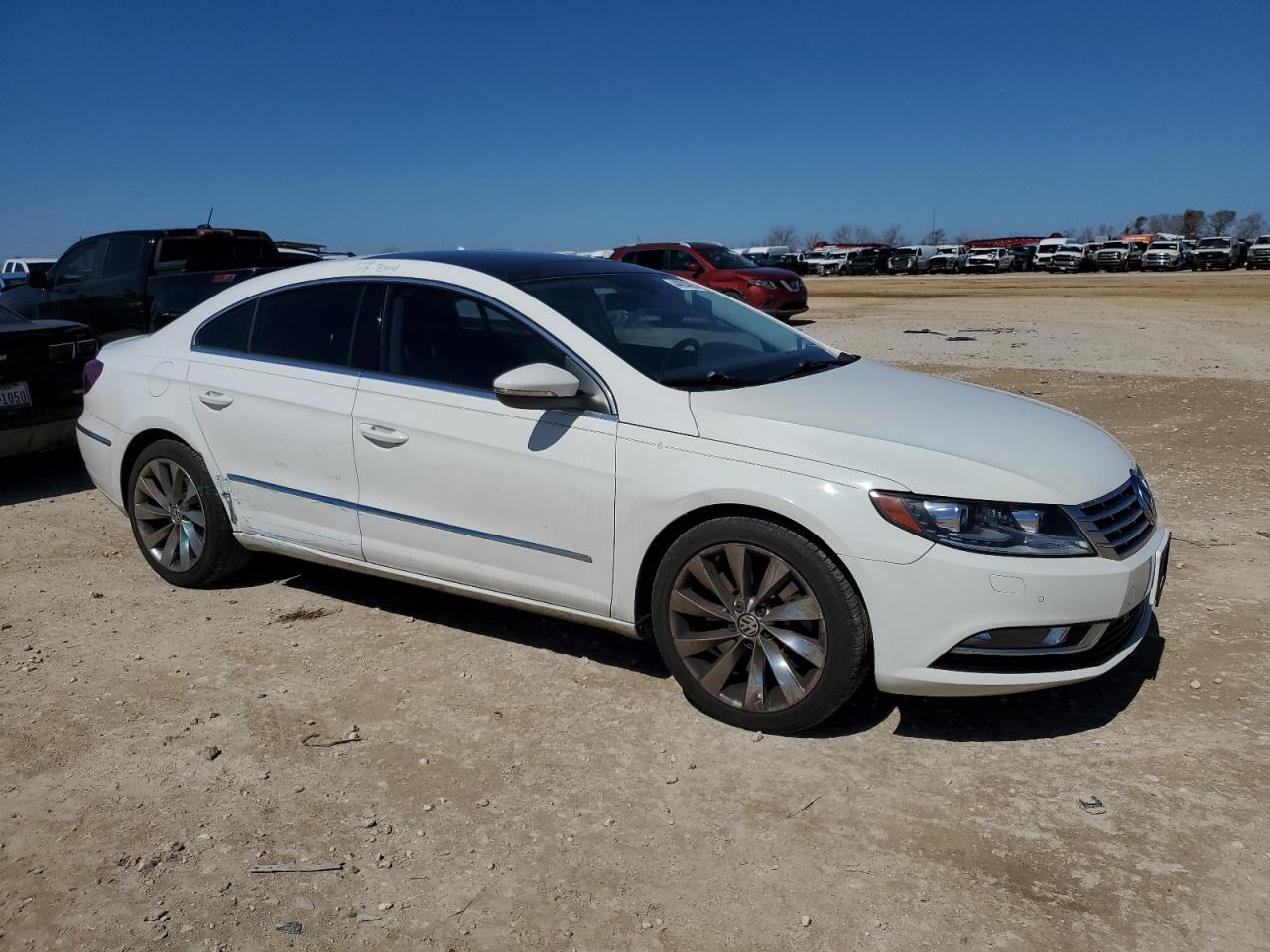 2013 Volkswagen Passat CC VIN WVWGU7AN5DE567352 Copart auction photo, minor dent/scratches damage thumbnail 4