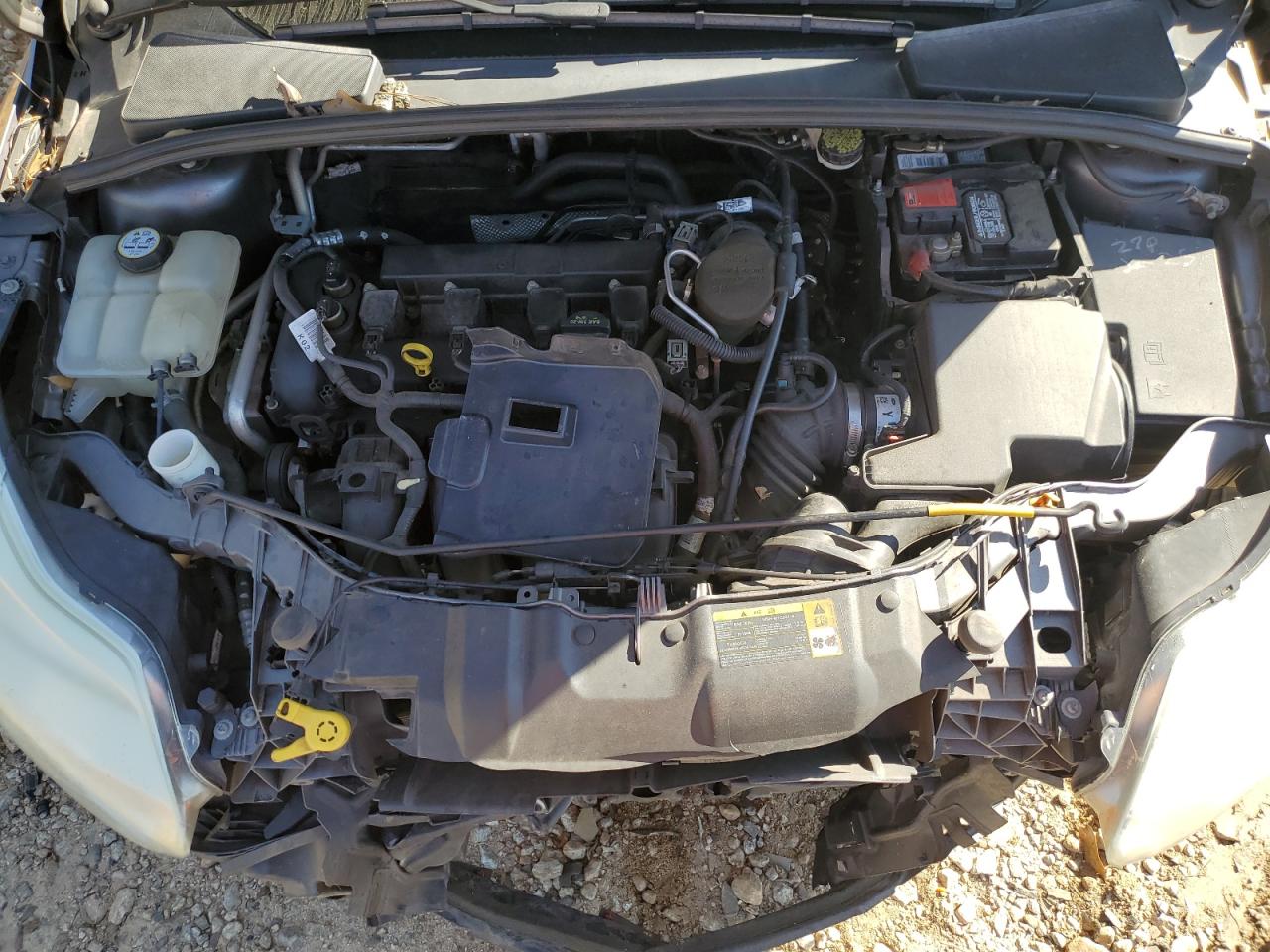 2012 Ford Focus VIN 1FAHP3H20CL206921 Copart auction photo, front end damage thumbnail 12