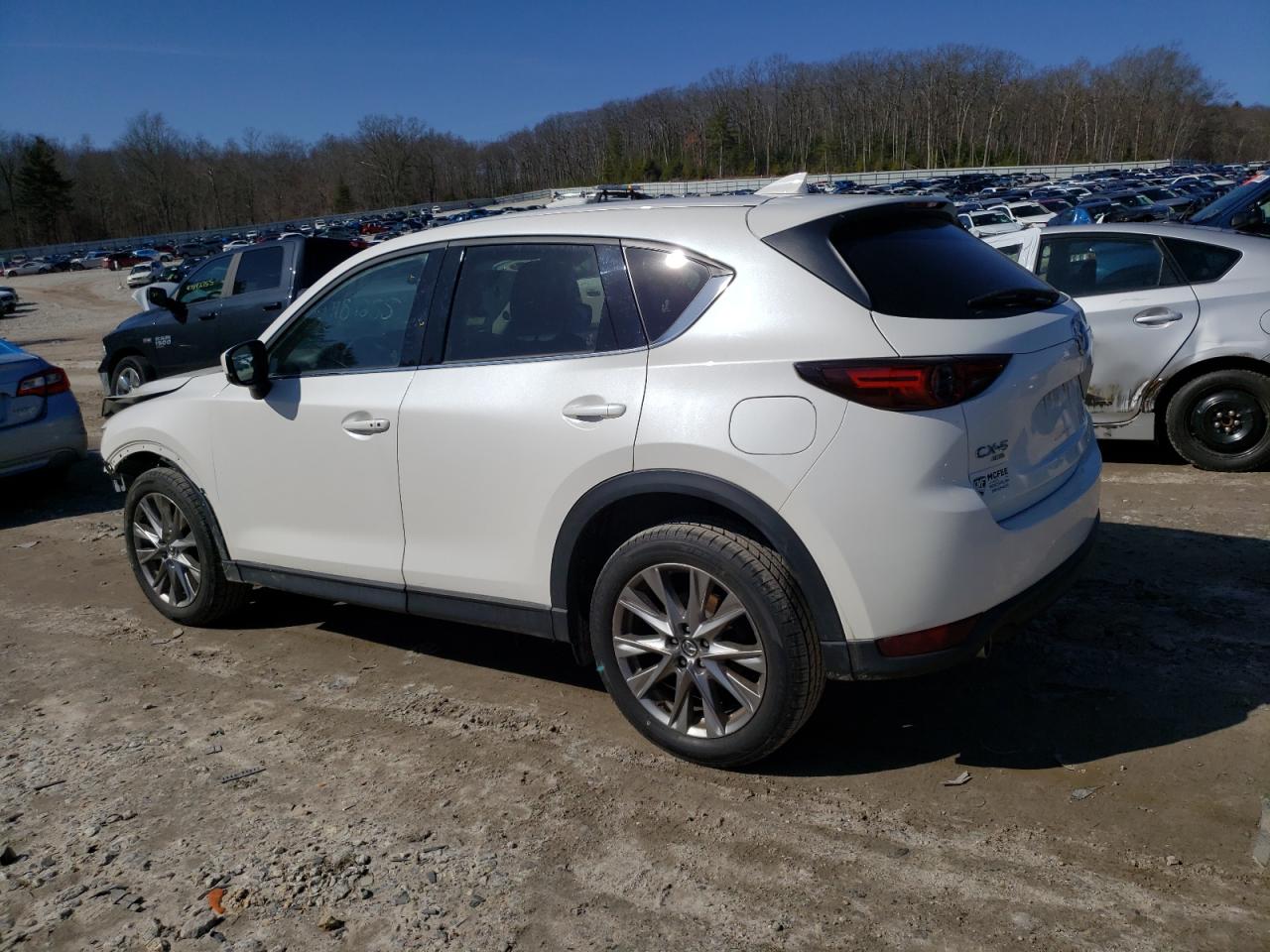 2021 Mazda CX-5 VIN JM3KFBDM9M1426809 Copart auction photo, front end / minor dent/scratches damage thumbnail 2