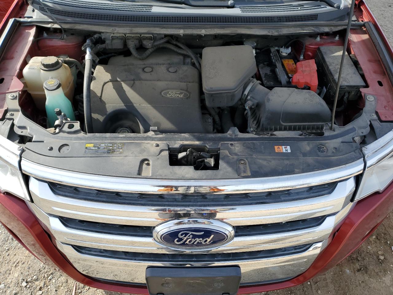 2014 Ford Edge VIN 2FMDK3JC7EBB46645 Copart auction photo, side / undercarriage damage thumbnail 14