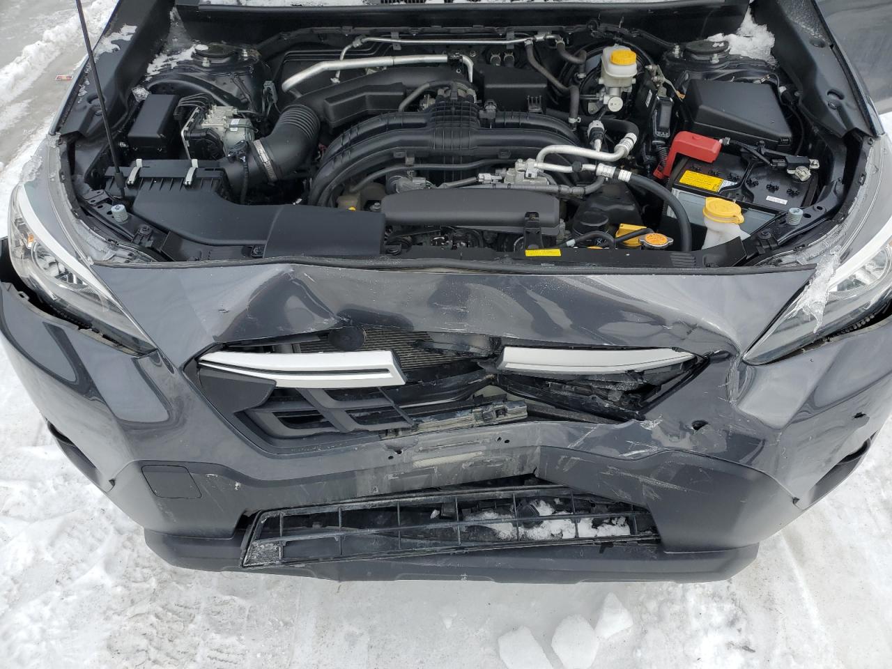 2021 Subaru XV VIN JF2GTAPC4M8342829 Copart auction photo, front end / rear end damage thumbnail 12