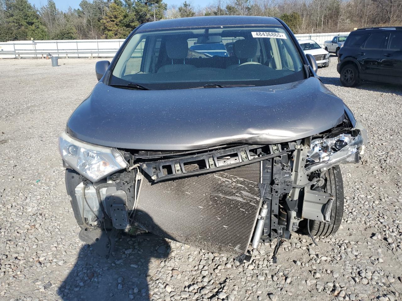 2015 Nissan Quest VIN JN8AE2KP1F9120667 Copart auction photo, front end damage thumbnail 14