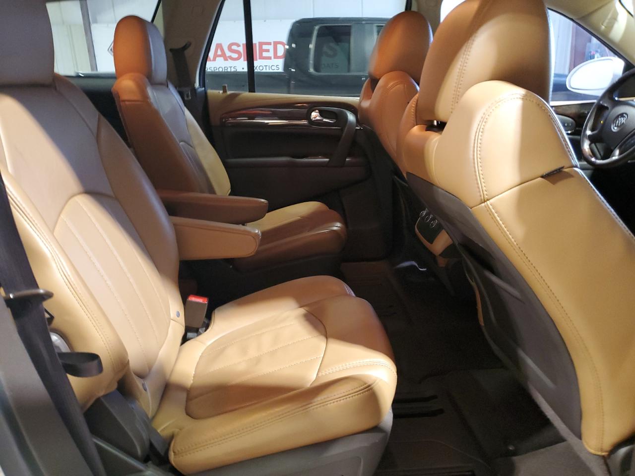 2014 Buick Enclave VIN 5GAKVBKD7EJ354784 Copart auction photo, burn damage thumbnail 11