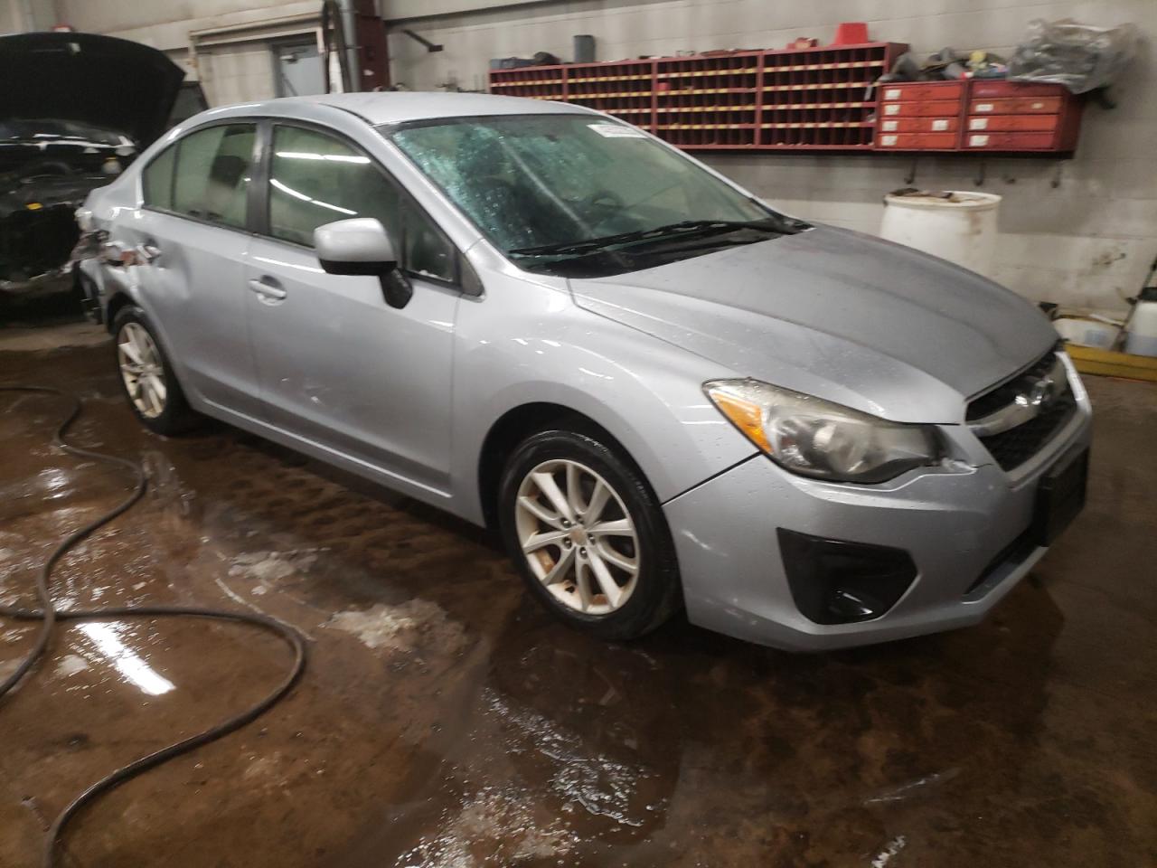 2013 Subaru Impreza VIN JF1GJAC65DH035261 Copart auction photo, side / rear end damage thumbnail 4
