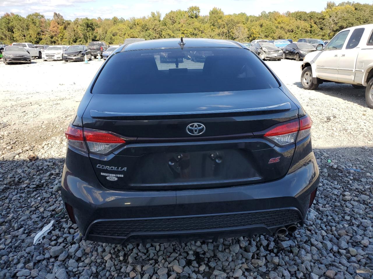 2020 Toyota Corolla VIN JTDS4RCE3LJ001621 Copart auction photo, front end damage thumbnail 6