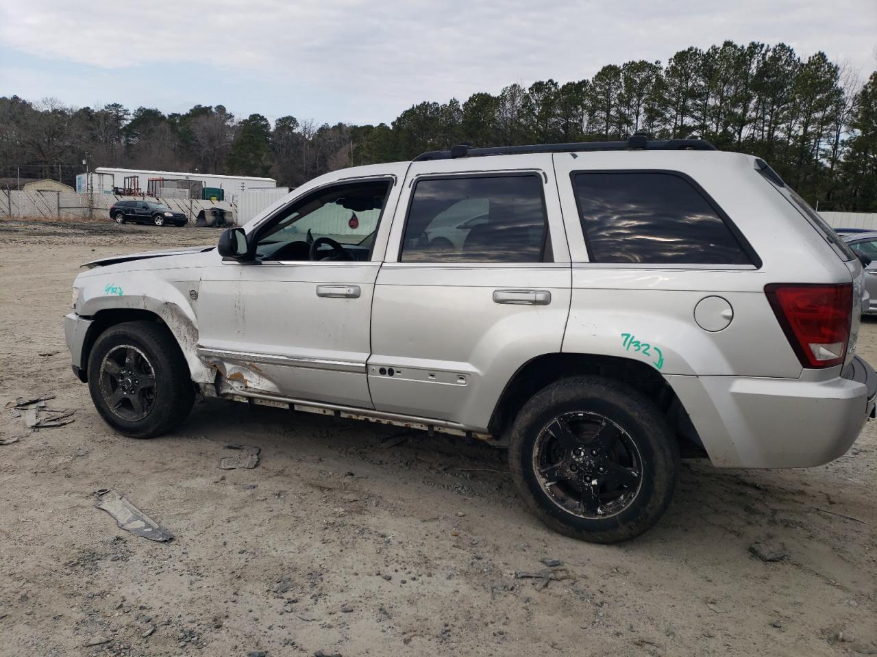 2005 Jeep Grand Cherokee VIN 1J4HR58N55C548128 Copart auction photo, mechanical / all over damage thumbnail 2